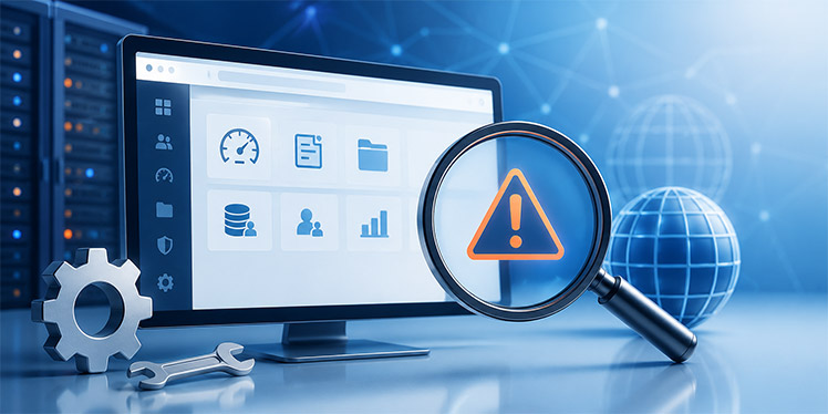 cPanel - vzrok nedelovanja strani