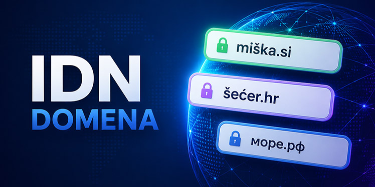 Registracija IDN domene